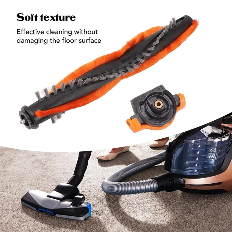 Escova de rolo do aspirador de substituição, Philips Speedpro Max, FC6822, FC6823, FC6827, FC6908, FC6906, FC6904, 2pcs