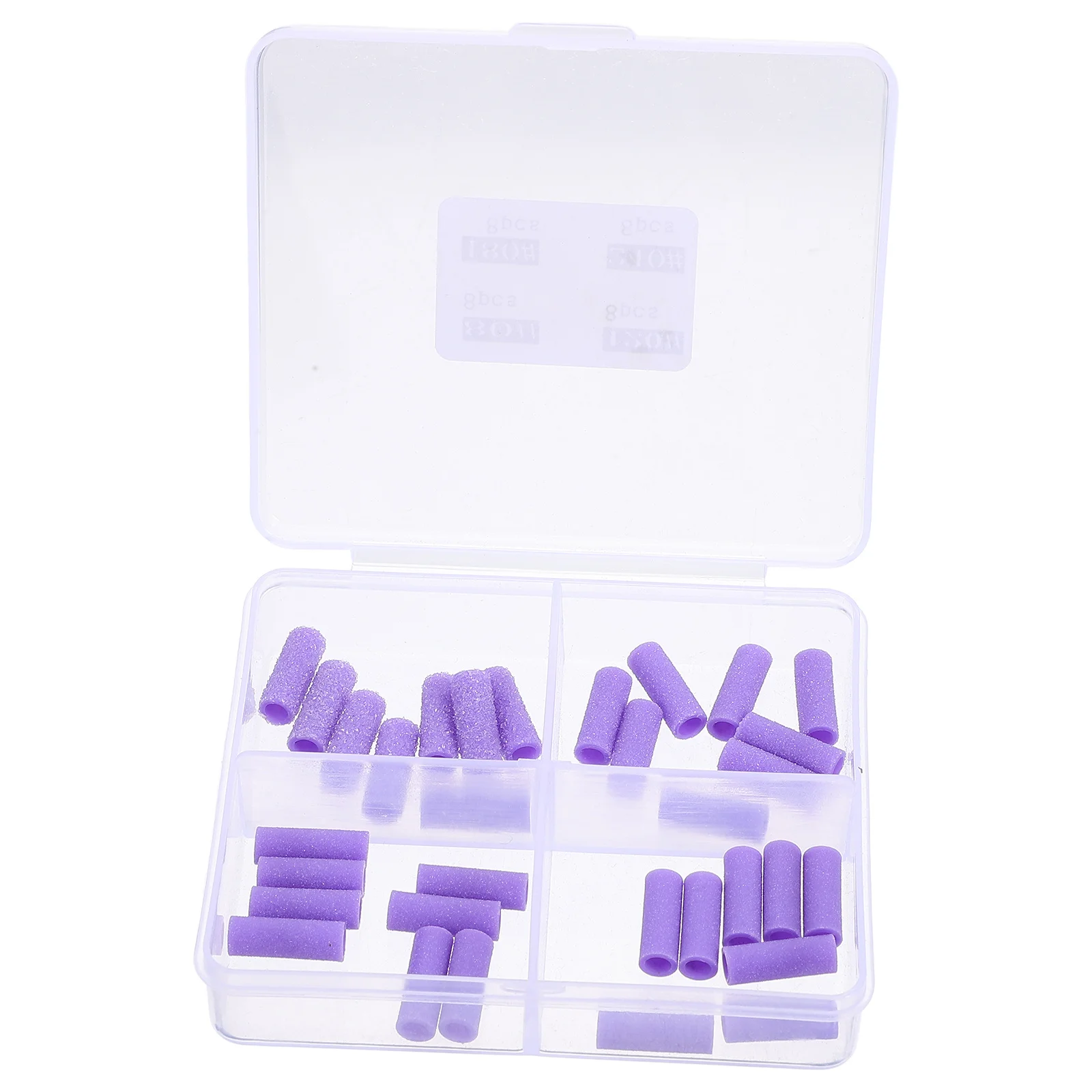 32개 미니 그라인딩 샌딩 밴드 네일 아트 폴리셔 키트 매니큐어 젤 제거용 휴대용 드릴 액세서리 미세 연마