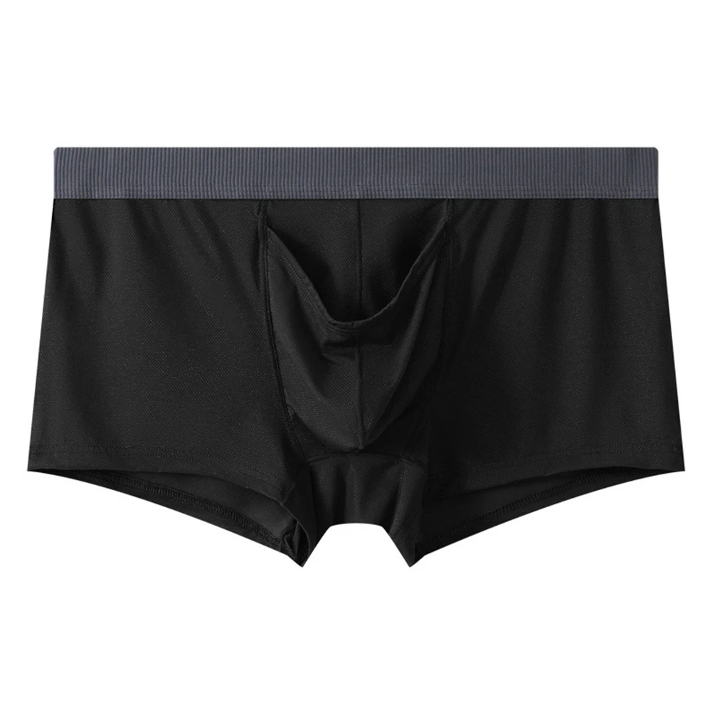 

Mens Underwear with Separate Open Ball Pouch, Breathable and Comfortable Sport Boxer Briefs, Multiple Colors Available