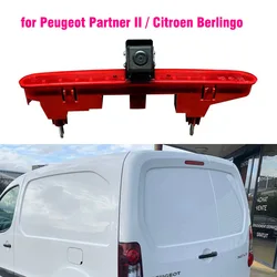 CCD Car Brake Light Rear View Camera for Peugeot Partner II Citroen Berlingo 2008+ , Car Backup Rear View Camera 3RD