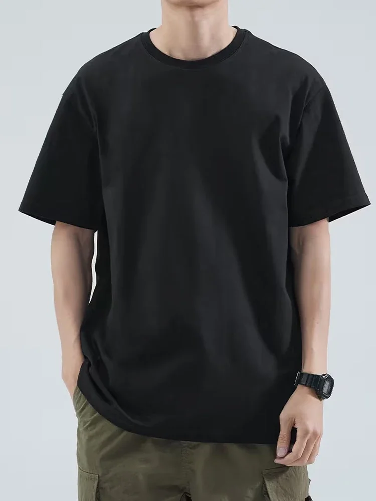 Unisex Soft Breathable Crew Neck T-Shirt Basic Everyday Casual Wear Office Comfortable Fit Gender-Neutral Style 100% Cotton Tops