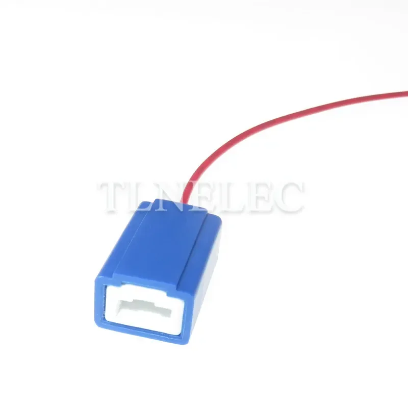 1 Pin Way 6.3 Series Car Heavy Current Ceramic Lamp Holder Wire Socket With Wires H1 Lamp-socket Wiring Terminal Connector H1-2A