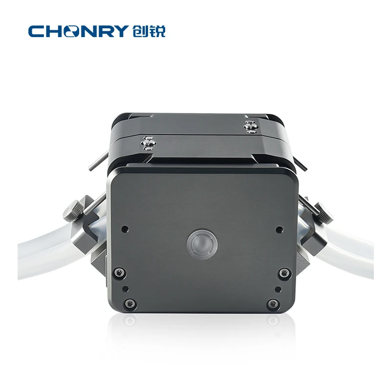 6L/min Stainless Steel Roller KZ25 Series Peristaltic Pump Head With Silicon Tube