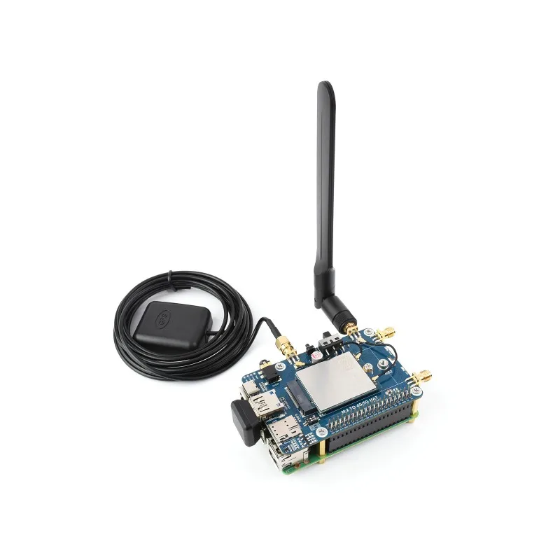 Chapéu de comunicação Raspberry Pi LTE Cat 6, multibanda global LTE-A, posicionamento GNSS, vem com módulo EM060K-GL