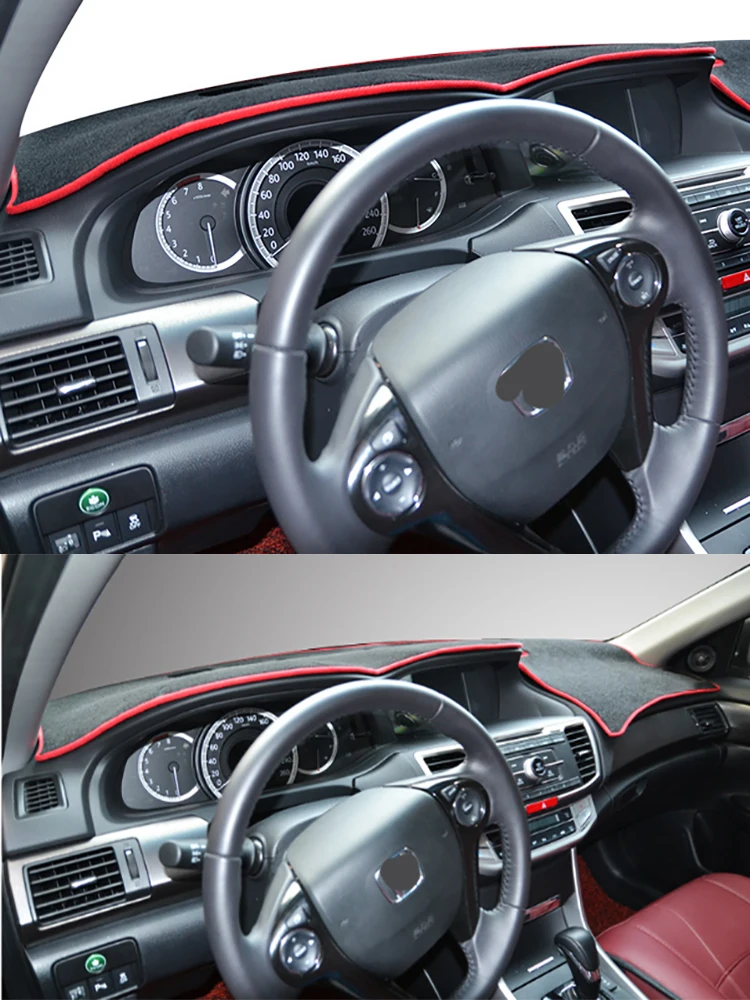 

For 2014-17 Honda Accord IX CR1 E85 CR2 Car-Styling Dashmat Dashboard Cover Instrument Panel Insulation Protective Pad Ornaments