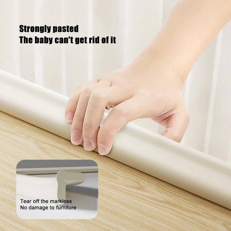 Aggiorna strisce di collisione per bambini Tipo L Tipo W Striscia di protezione per mobili addensata Sicurezza per bambini Proteggi prodotti anticollisione
