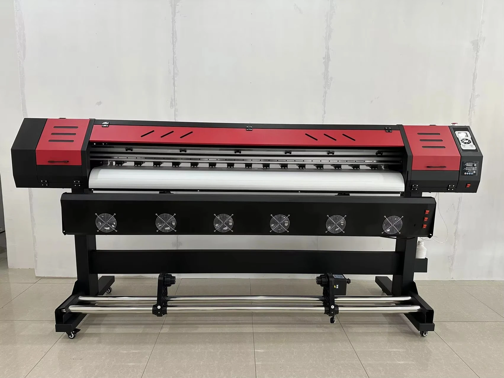 1.6m Large Format Xp600 I3200 Printhead Digital Eco Solvent Inkjet Printer Banner Car Wrap Printing Machine
