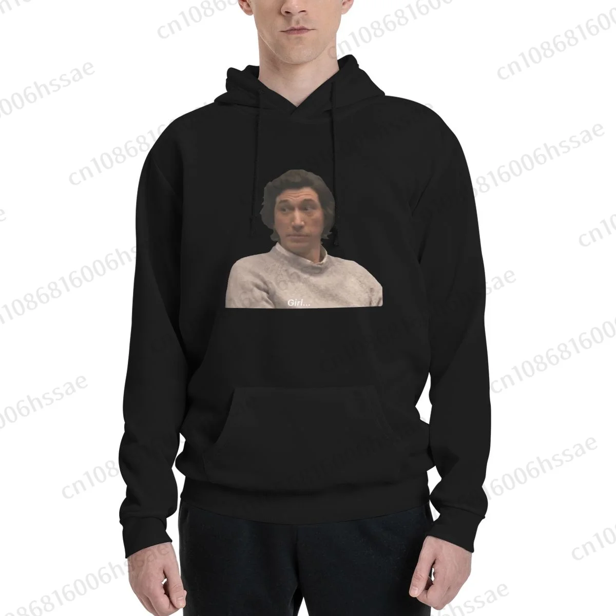 

Adam Driver Autumn Winter Fashion Hoody Men Woman Hoodies Sweatshirts Plus Fleece Pullover