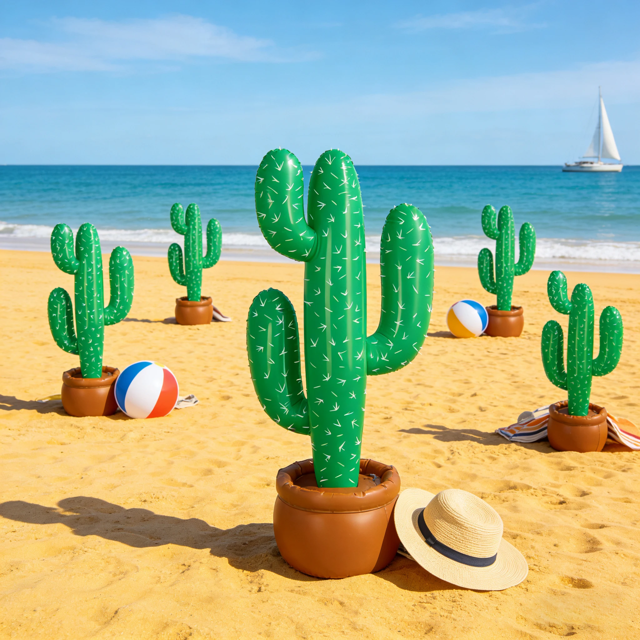 34" Inflatable Cact…