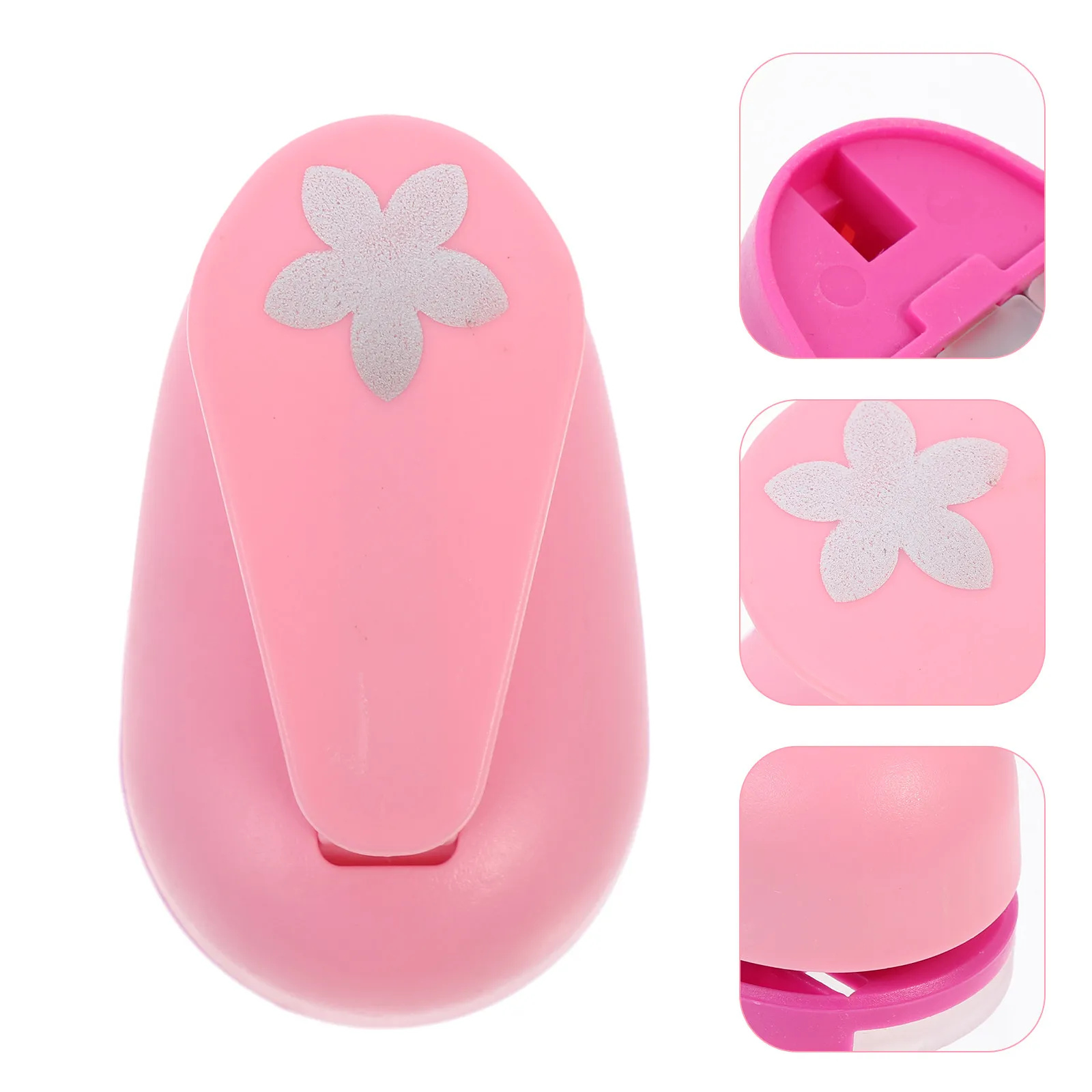 Craft Paper Punch Manual Hole Puncher Lightweight DIY Crafts Scrapbook Card Making Label Punching Tool for Handmade Art