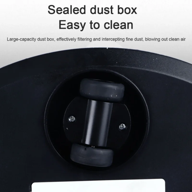 Robot Vacuum Cleaner With Light Powerful Suction Rechargeable Cordless Automatic Smart Sweeping Robot For Floor Carpet