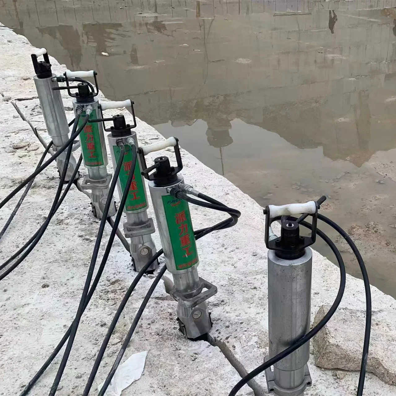 Hydraulic Rock Splitter Wedge DC MOTOR Rock Splitter China Hydraulic Rock Splitter for Quarry