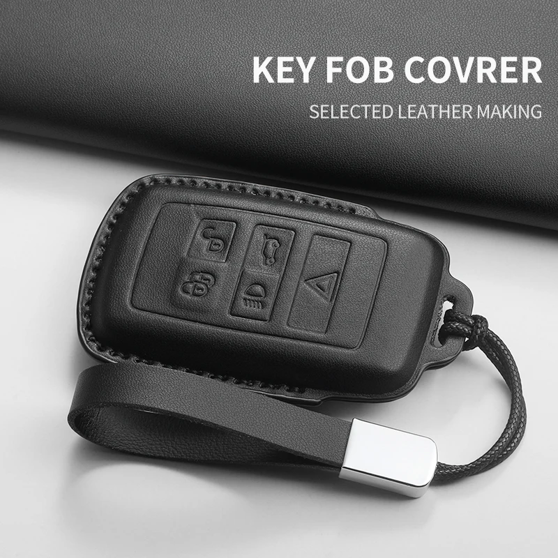 Custom-fit Key Fob Cover for All Jaguar Models Compatible with Jaguar XFL, XEL, XF, XE, XJ, F‑PACE, E‑PACE, I‑PACE, F‑TYPE - view 6