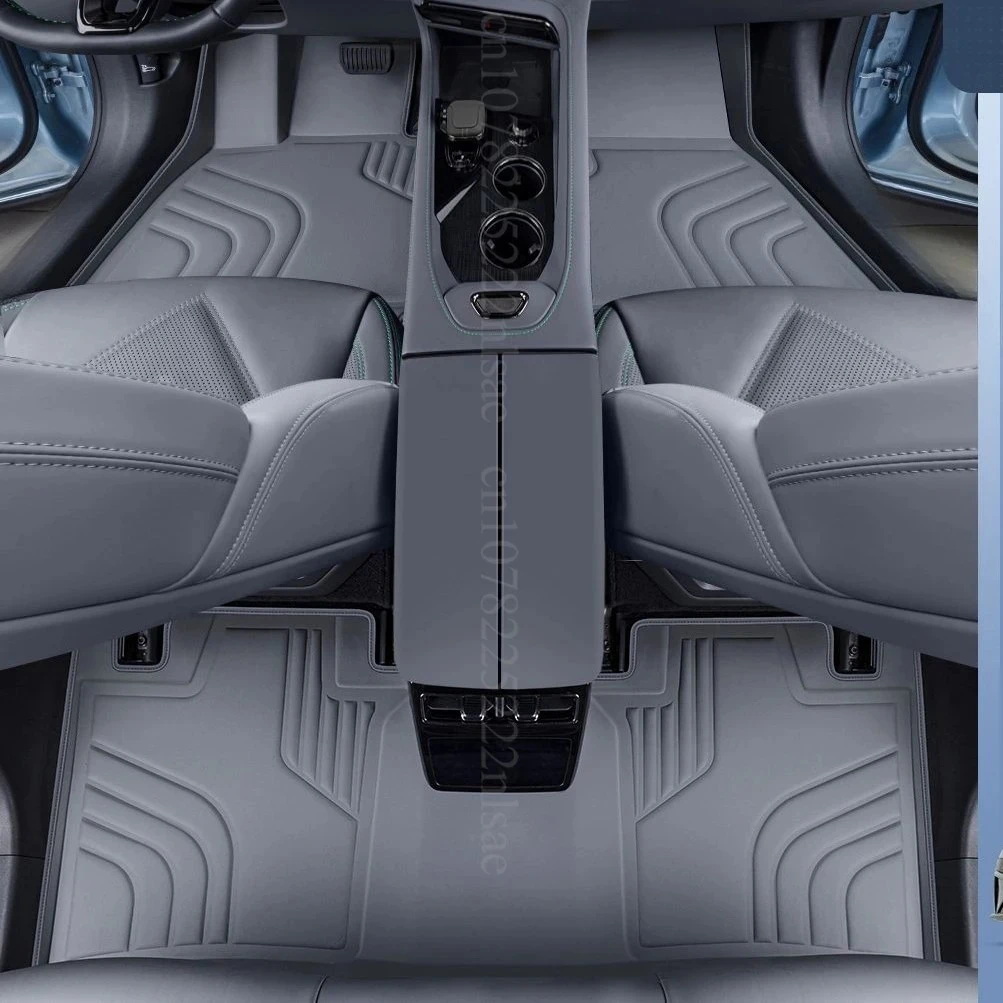 

3 шт. автомобильные коврики для Zeekr 001 2025 автомобильный коврик аксессуары для интерьера водостойкая нескользящая защита спинки сиденья автомобильный ковер