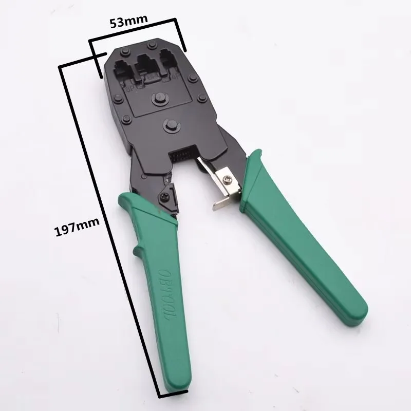 Multifunctional pliers for cutting with various network wire presses