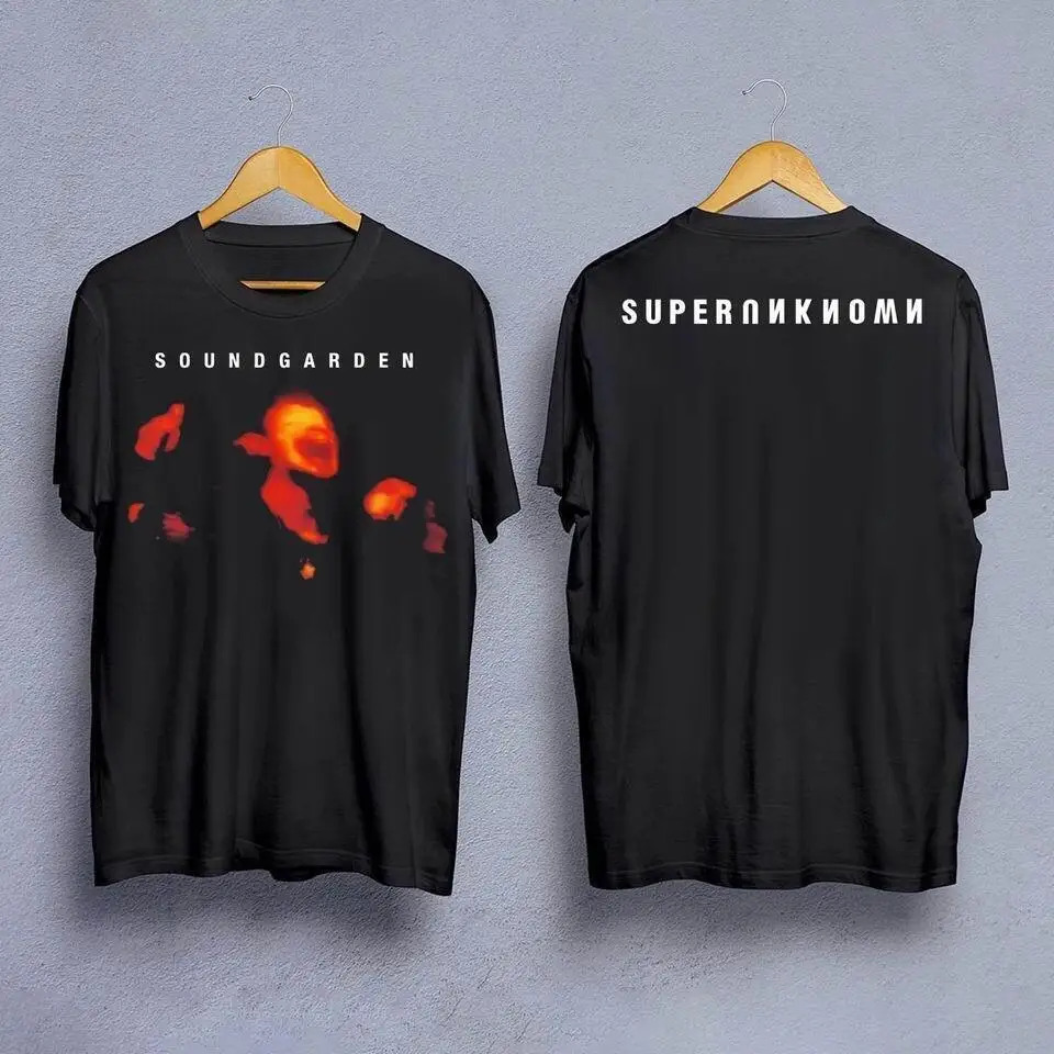 Soundgarden Superunknown Music Tour 1994 T-Shirt Black Gift Fans Music