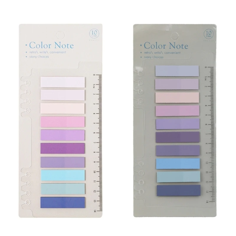 防水ページフラグ自己粘着ページマーカー透明付箋本用