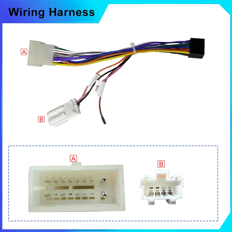 Bahnvox FOR CHRYSLER GRAND VOYAGER PT CRUISER SEBRING 300C 2 Din Car Android XP cable harness decoder canbus box