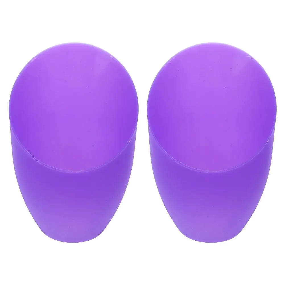 

2 Pcs Angled Horseshoe Lampshade Small Shades for Table Lampshades Hoof Shape Modern Floor Plastic Simple Cover Decor