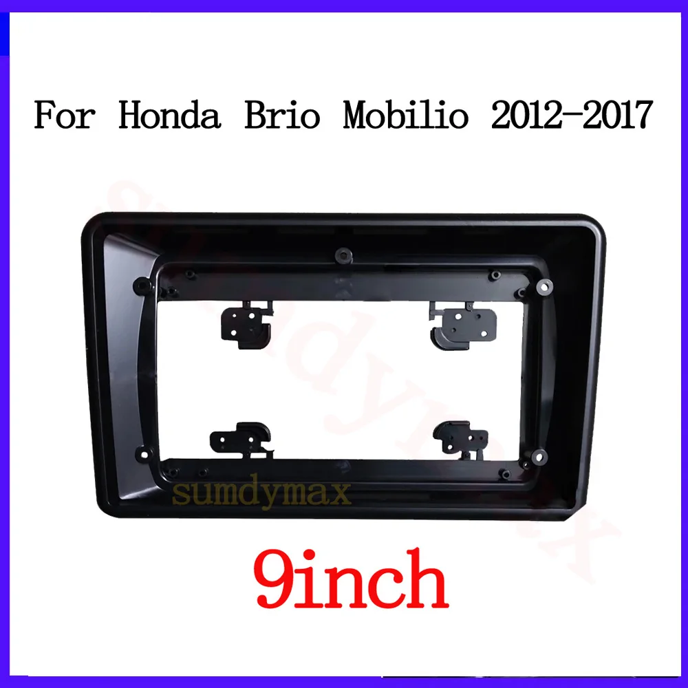 

9" 2Din Android car radio Frame for Honda Brio Mobilio 2012-2017 big screen 2 Din android Car Radio Fascia Frame