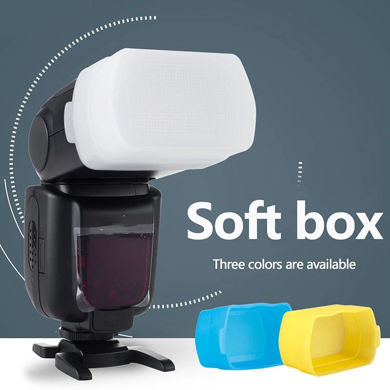 Flash Diffuser Dome Bounce Soft Box Case Replacement for V1 TT600 V850II V860III 520/685/850/860 Speedlight