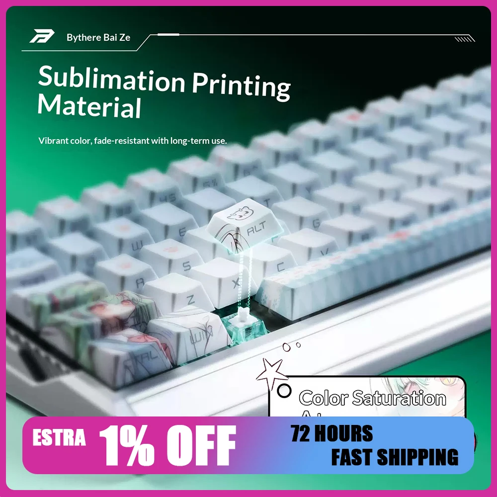 bythere-gratitude-pc-keycaps-touches-de-clavier-secondaires-en-pbt-sublimation-thermique-gravure-laterale-epaissie-transparentes-138-touches