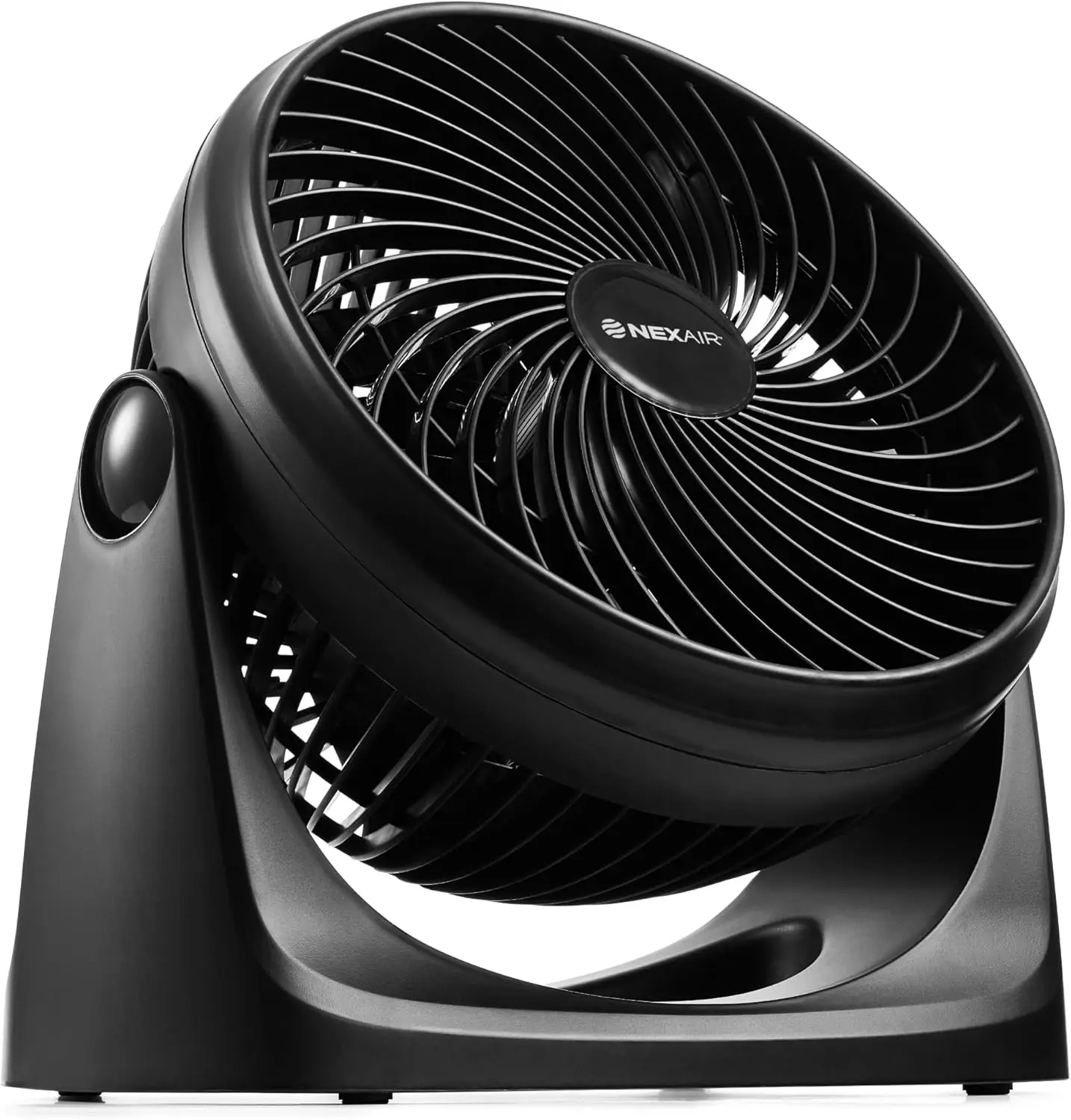 

7" Portable Turbo Air Circulator Fan, 3-Speed Adjustable for Bedroom & Office, Quiet Operation Up to 25ft