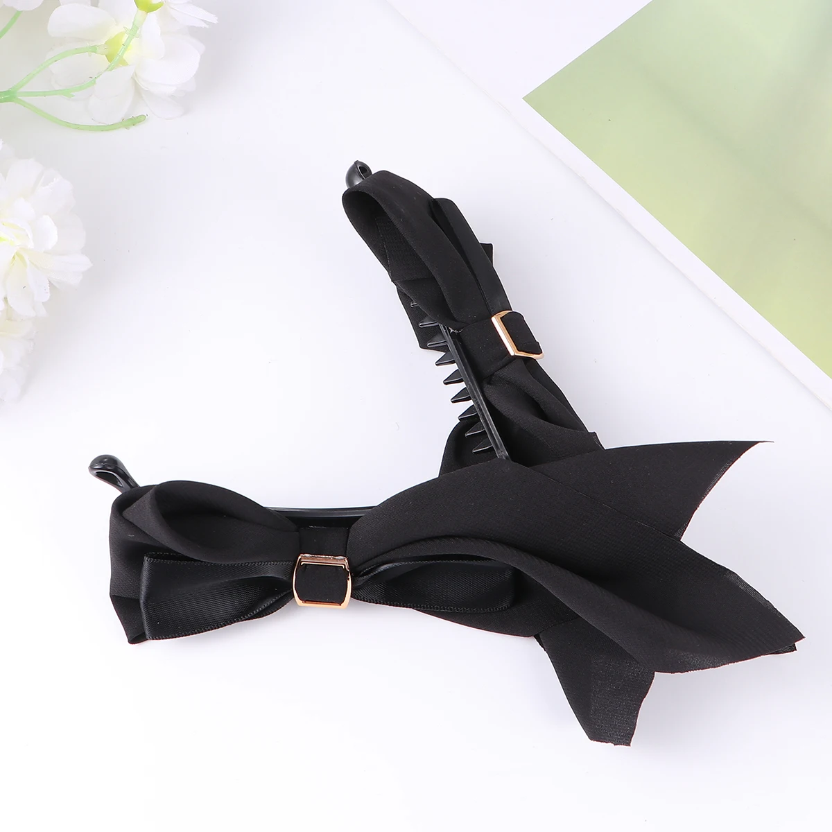 

Classical Bowknot Jaw Clip Accessories Women Girls Claw Clip Everyday Wear Special Occasions Lightweight Durable Premium