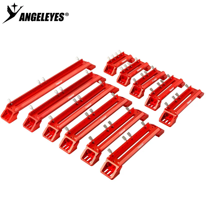Angeleye – poignée à rainure en queue d'aronde rouge en forme de U, observateur du ciel pour accessoires astronomiques, comme une boîte à miroir de guidage