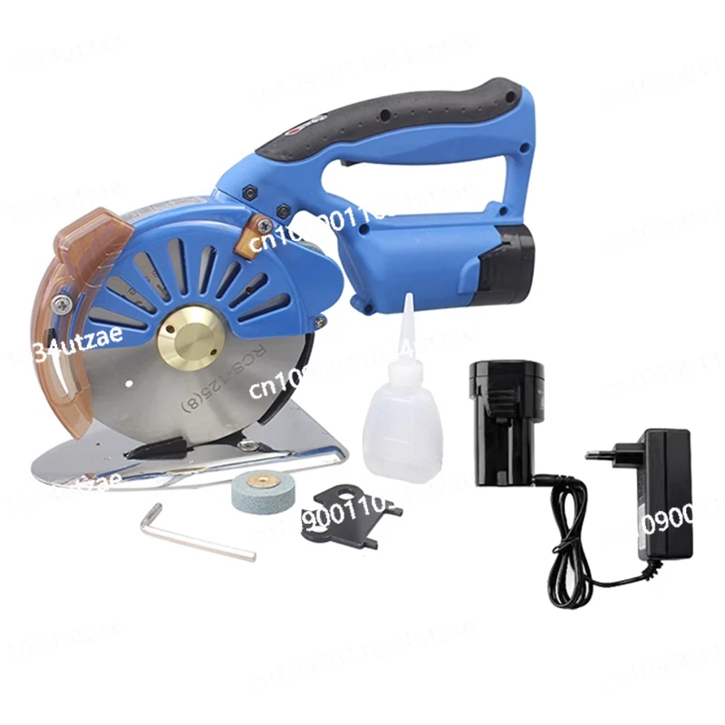 Circular Saw Rotary Cutting Machine Electric Circular Knife Cutting Machine Cutting Fabric and Leather Crafts Tools 100-125MM