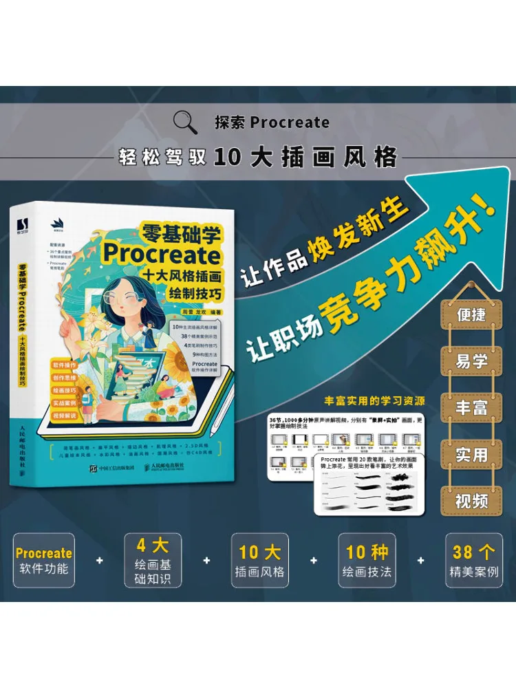 

Book-Winshare Learn Procreate From Scratch Top Ten Illustration Drawing Techniques