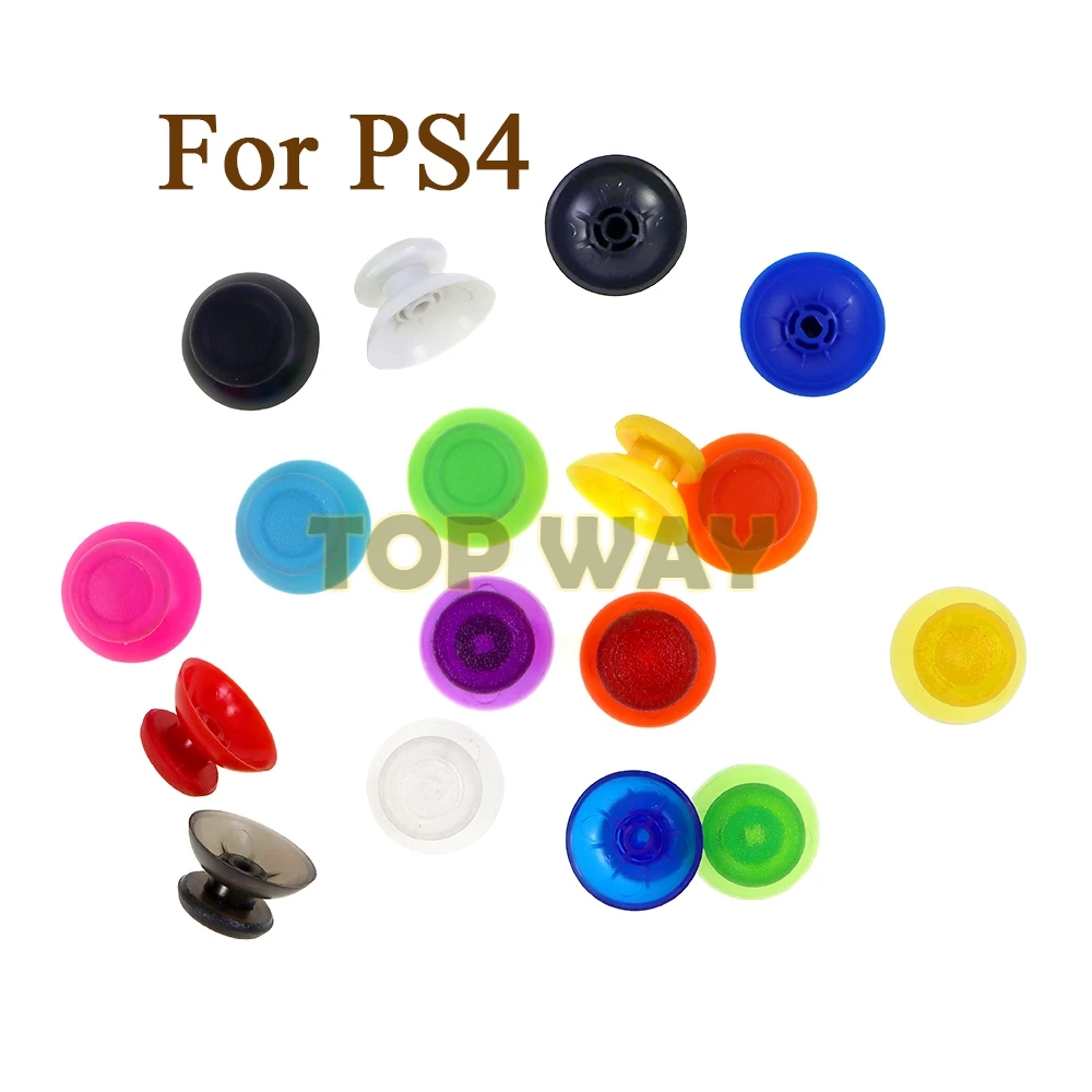 500PCS 3D Analog Stick Cap For PS4 Pro Slim Controller Analogue Thumb Cover For PS4 Joystick Mushroom Cap