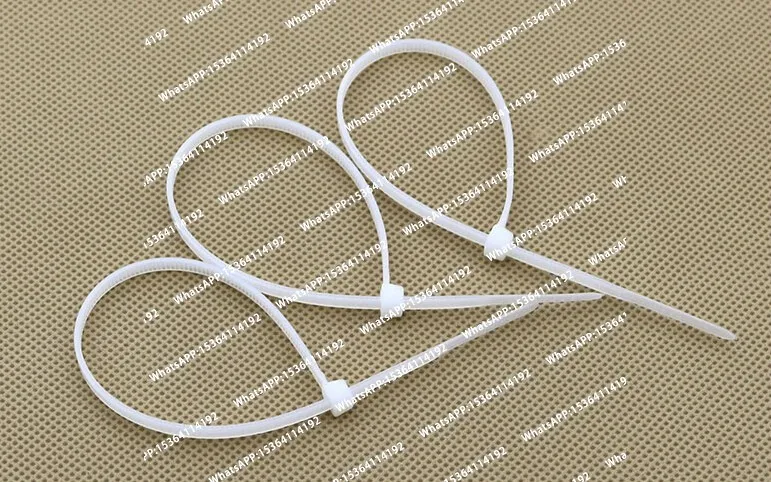 1000pcs/lot 1.8*60mm Self-Locking Nylon Cable Ties Plastic Zip Tie Wiring Tube