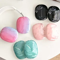 Funda de auriculares imd colorida para airpods max airpodmax, cubierta de auriculares, Rosa degradado, verde, negro