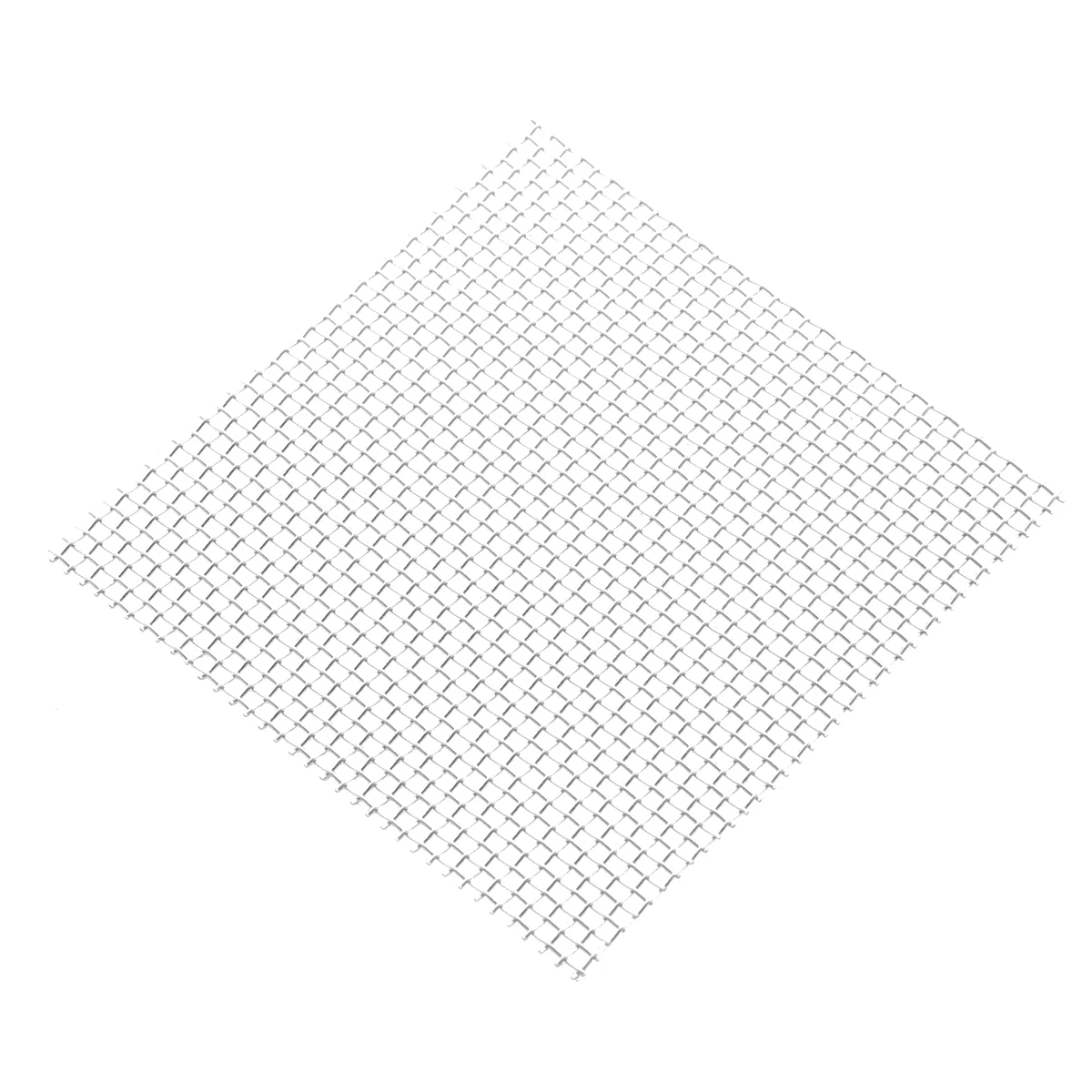 

1 Pc 304 Stainless Steel Wire Mesh Pad Moss Net Aquarium Fish Tank Water Grass Plants Fixed Net Ornaments - 8x8cm (Silver)