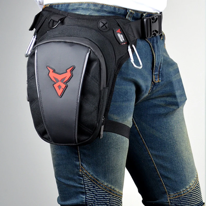 MOTOCENTRIC Multi-Function Motorcycle Drop Leg Bag Hip Bum Motorcycle Bag Outdoor Waist Bag Motorbike Riding Chest Bag 6