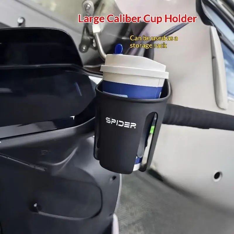 Universal Motorcycle Cup Holder Bike Water Bottle Cage Stand Drink Beverage Modification Accessories