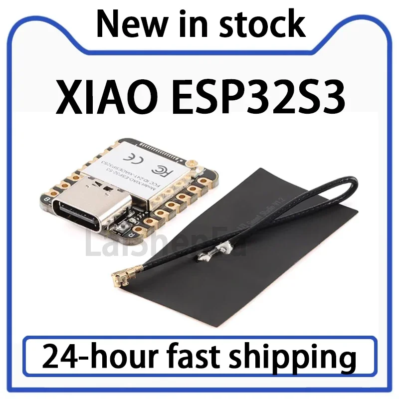 1PCS Seeed Studio XIAO ESP32S3 2.4GHz Wi Fi+Bluetooth BLE 5.0 Dual Core Development Board Stock