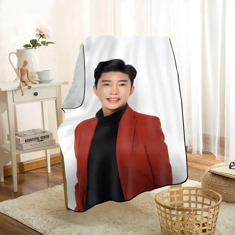 Selimut Woong Woon muda baru Lim selimut lembut cetak melempar di rumah/Sofa/tempat tidur selimut penutup Travel dewasa portabel WJY11.22