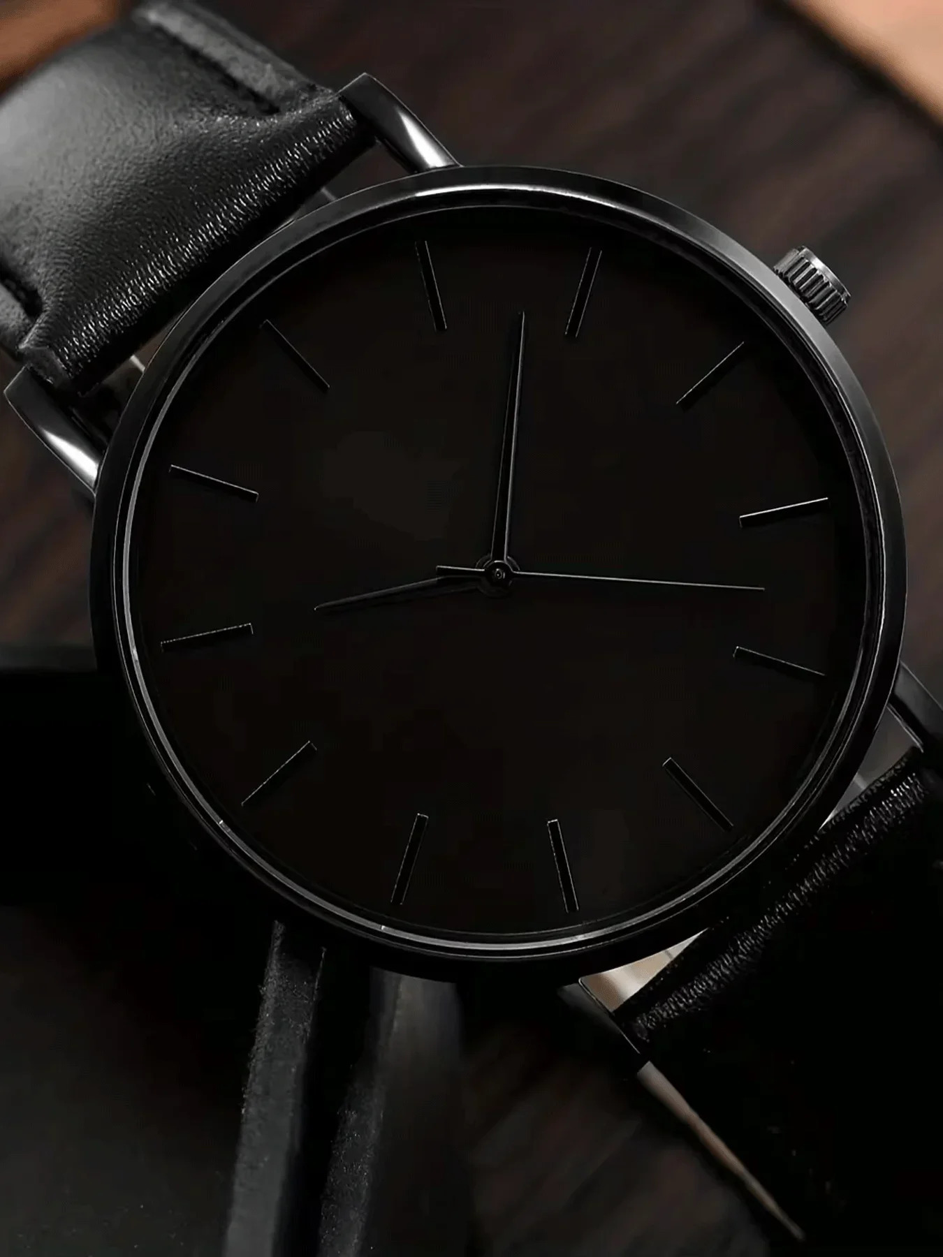 3-piece watch set, men's exquisite versatile watch, fashionable quartz watch, simple temperament watch set