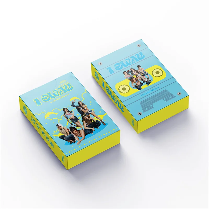 55pcs/set KPOP (G)i-dle New Album I SWAY LOMO Card GIDLE YUQI MINNIE High Quality Fan Collection Gift Photo Card Postcard