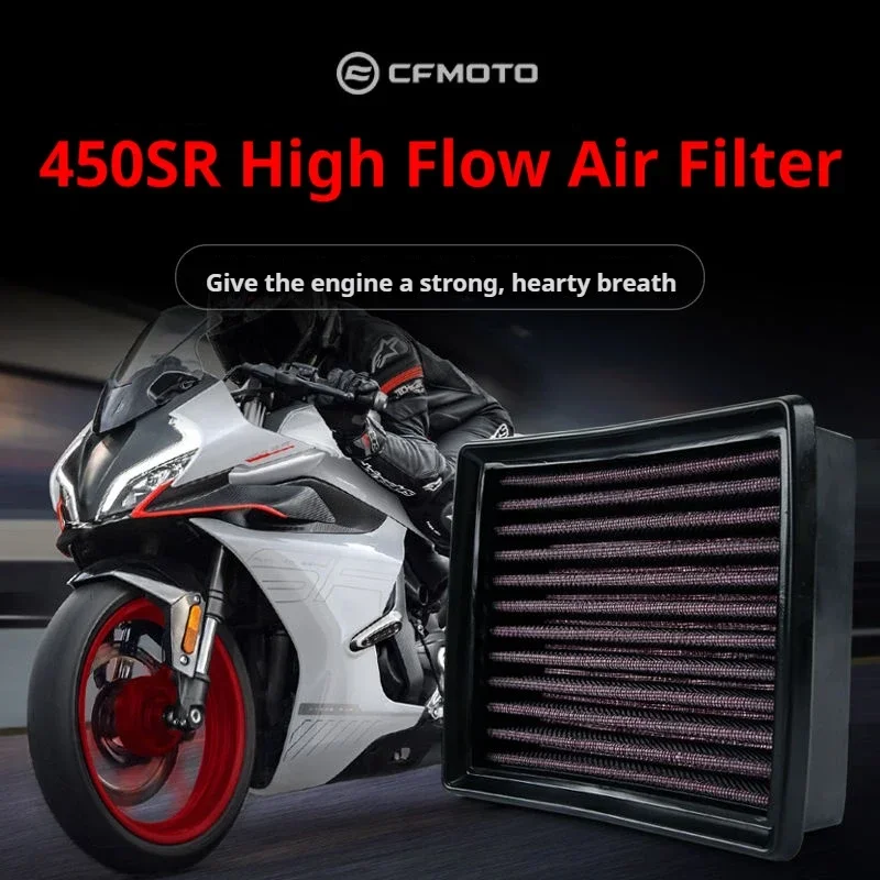 

Новый для CFMOTO 450SR SRS CF450NK 450CLC Модифицированный воздушный фильтр с высоким расходом Воздушный фильтр MT filtro de aire аксессуары для мотоциклов