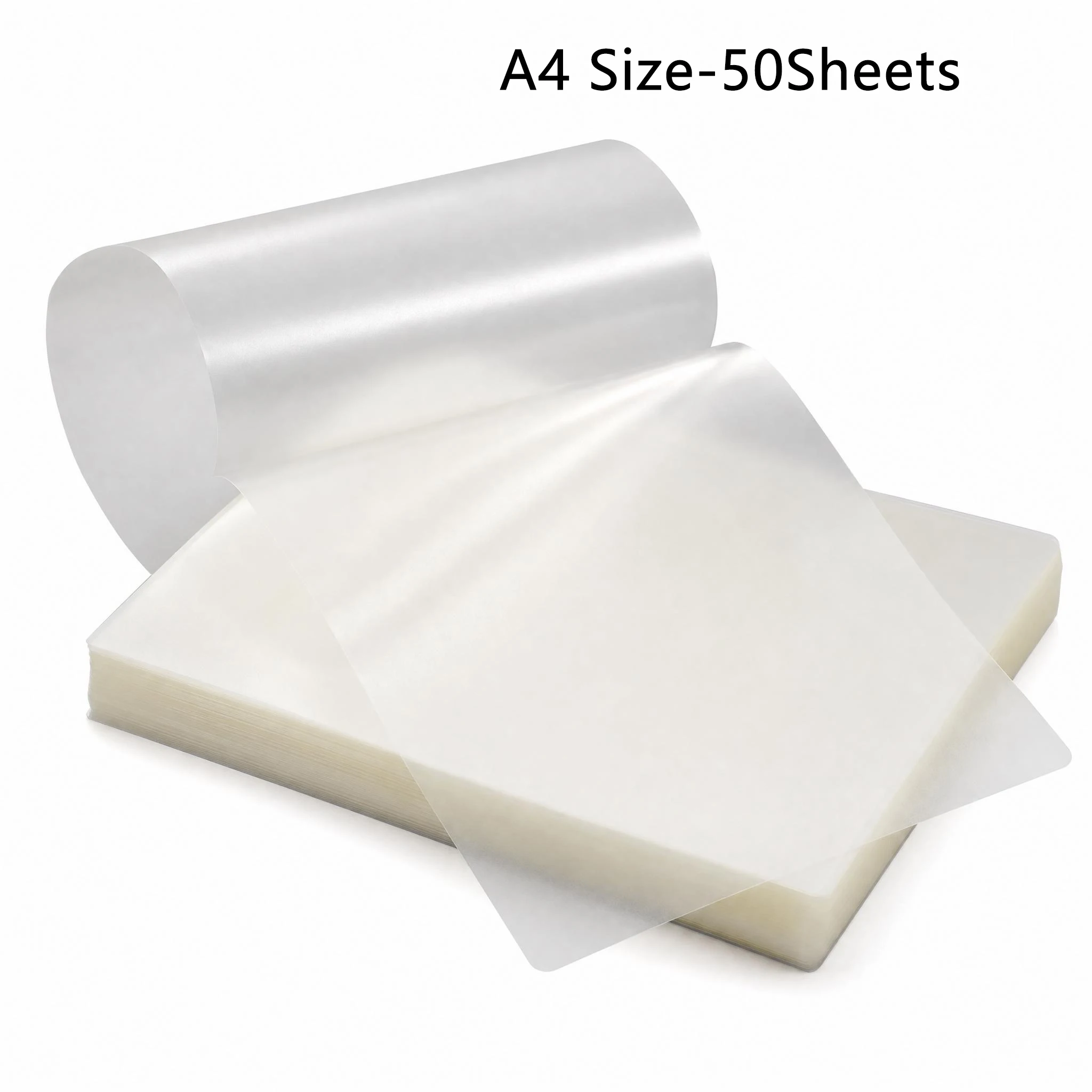 50 Sheets Laminating Sheets, Holds A4 Size Sheets, 5 Mil 8.7 X 12 Inches Thermal Laminating Pouches for Laminator, Office and Home