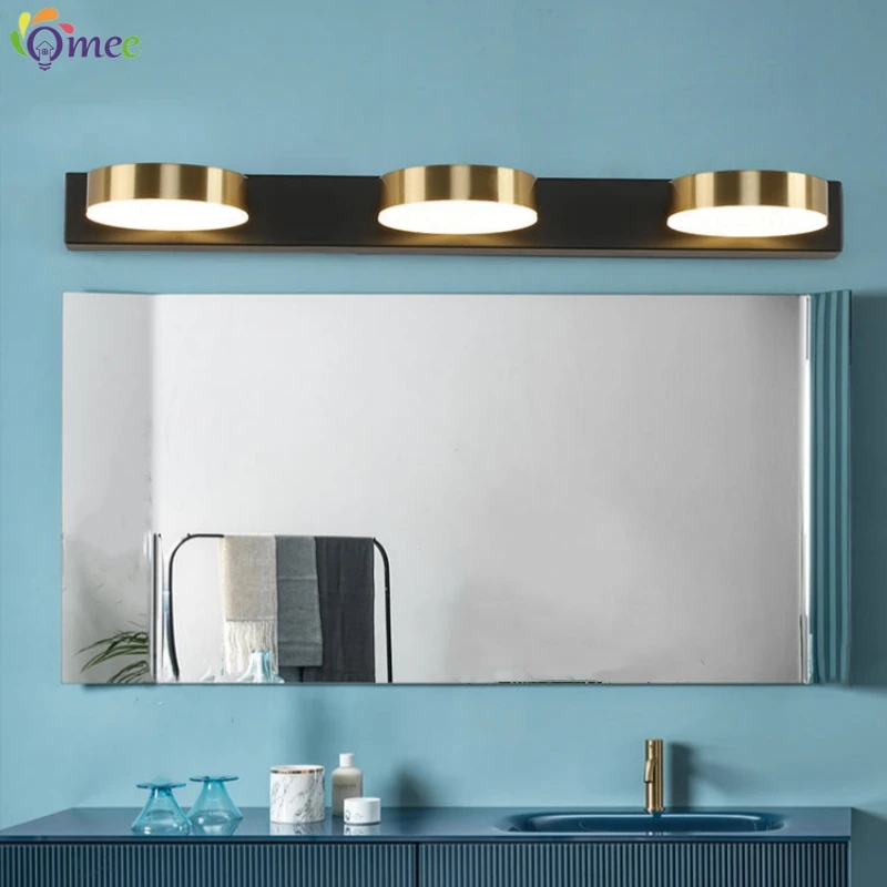 Applique Murale LED en Fer Imperméable au Design Moderne, Luminaire Décoratif d'Nik, Idéal pour une Commode ou un Miroir