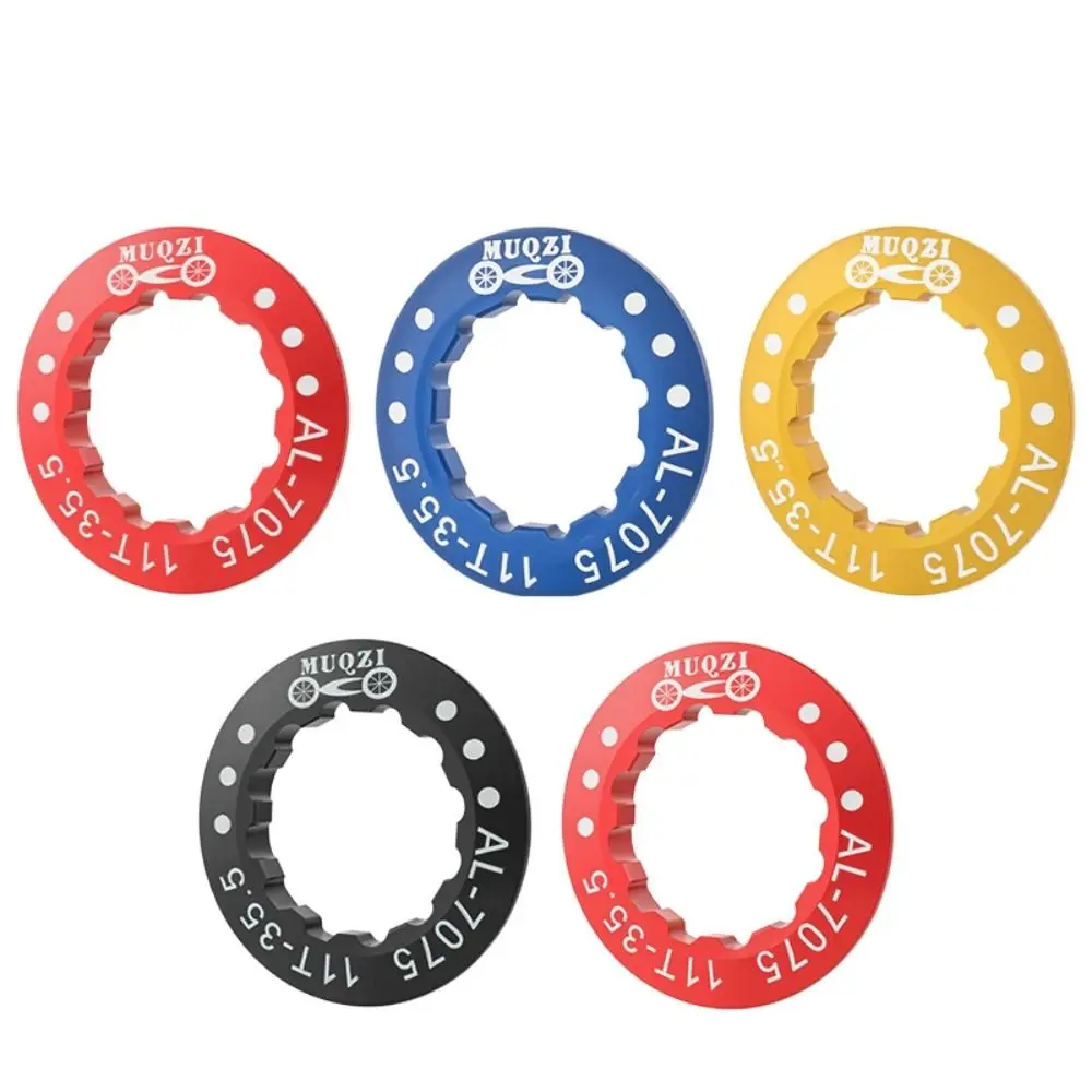Aluminum Alloy Bicycle Cassette Cover Ultra Light 11T Flywheel Lock Nut Fixed Easy Installation Bike Freewheel Fixing Bolt MTB