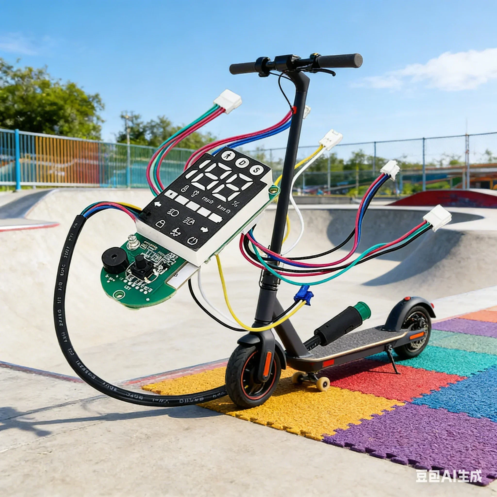 

Electric Scooter Dashboard For Xiaomi 5 Pro E-scooter Display Screen Instrument Circuit Board Replacement Accessories