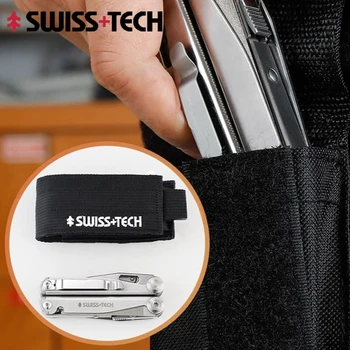 SWISS TECH 18 w 1 Multitool Szczypce EDC Przenośne Składane Nożyczki Piła Ostrze Sprzęt Outdoorowy Wielofunkcyjne Narzędzie Kombinowane