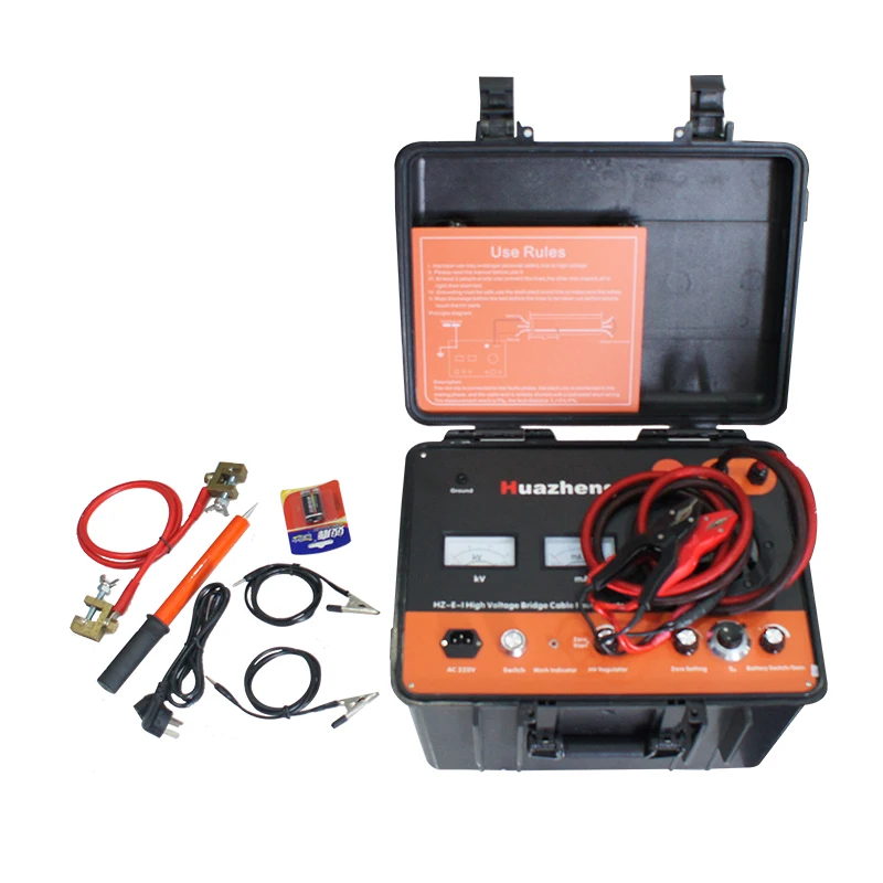 Huazheng Electric High Voltage Murray Bridge Method Cable Fault Tester For Sale