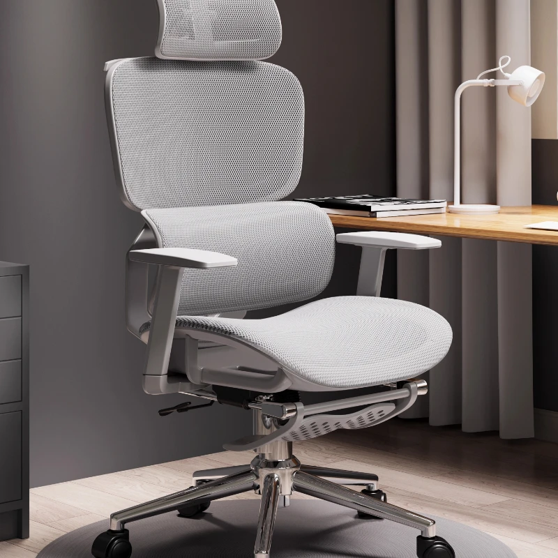 Kneeling White Ergonomic Office Chair Mesh Designer Accent Office Chair Siege Gaming Arm Folding Silla Gamer Office Furniture