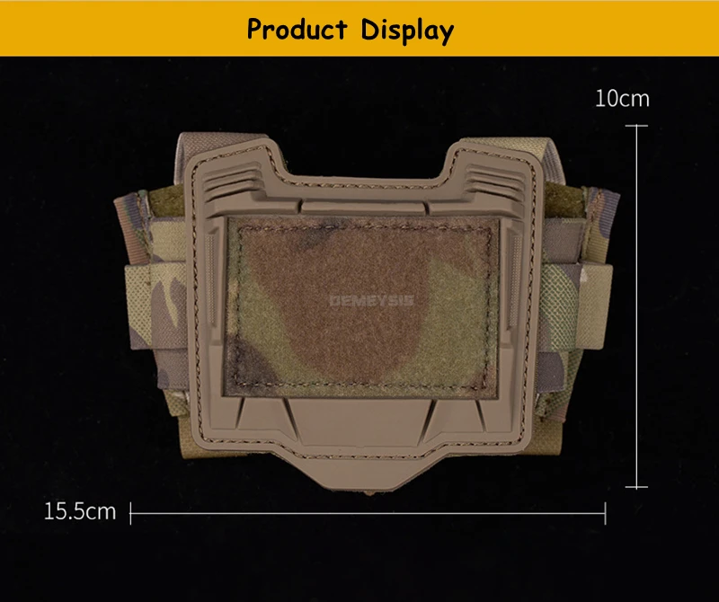 Description Picture 4 of itemTactical Helmet Battery Pouch Hunting Airsoft Fast Helmet PVS31 Battery Box Storage CS Helmet Counterweight Accessories Bag